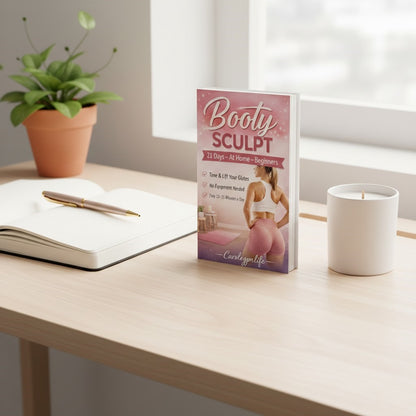 BOOTY SCULPT – 21 DAYS – AT HOME – BEGINNERS